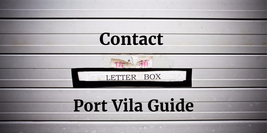 contact port vila guide email port vila guide facebook